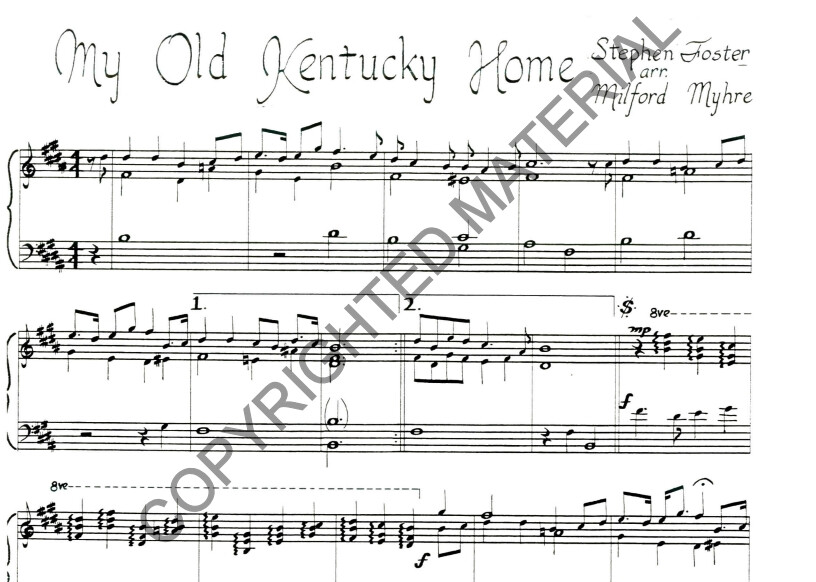 [PDF] My Old Kentucky Home