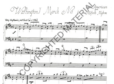 Washington&#39;s March No. 1