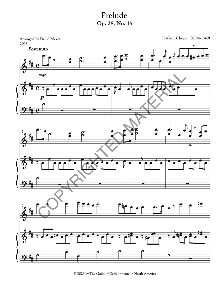 [PDF] Prelude (Chopin)