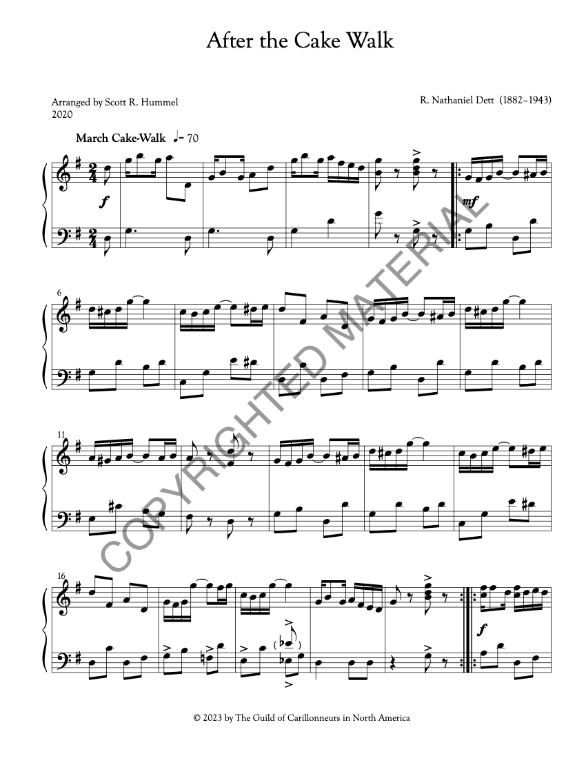 [PDF] After the Cakewalk