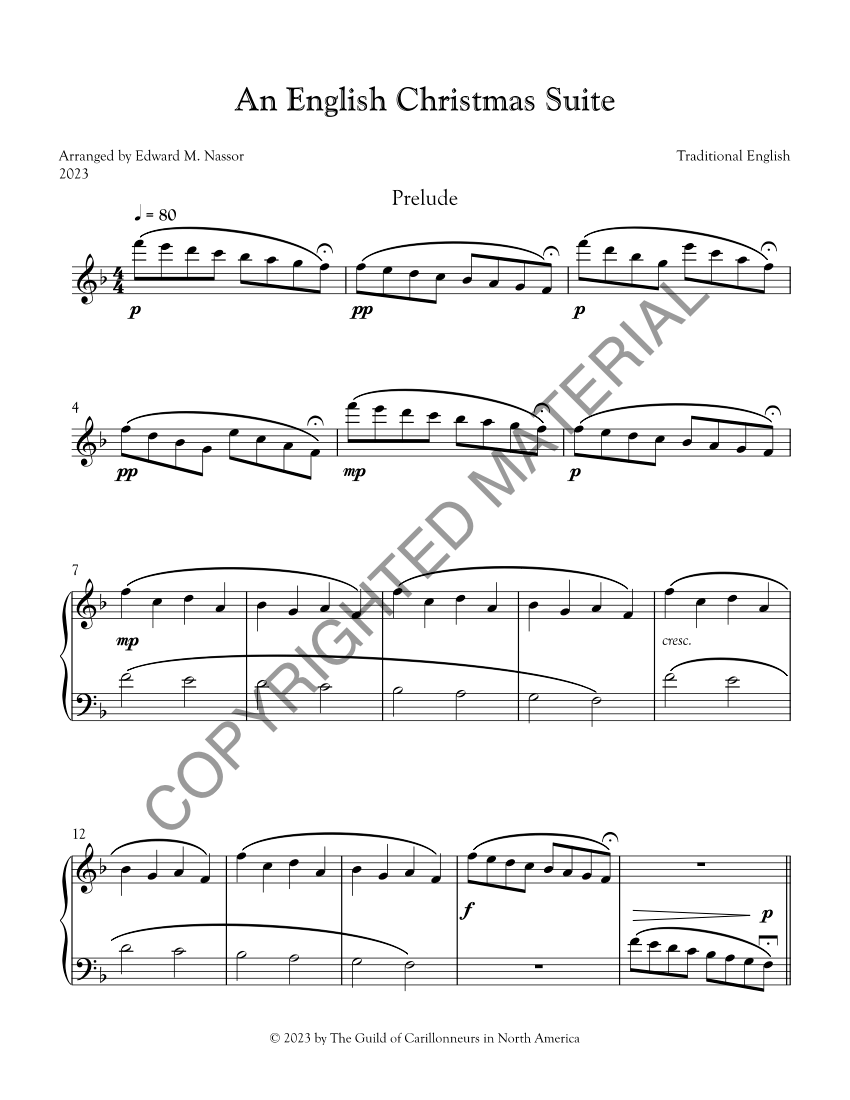 An English Christmas Suite
