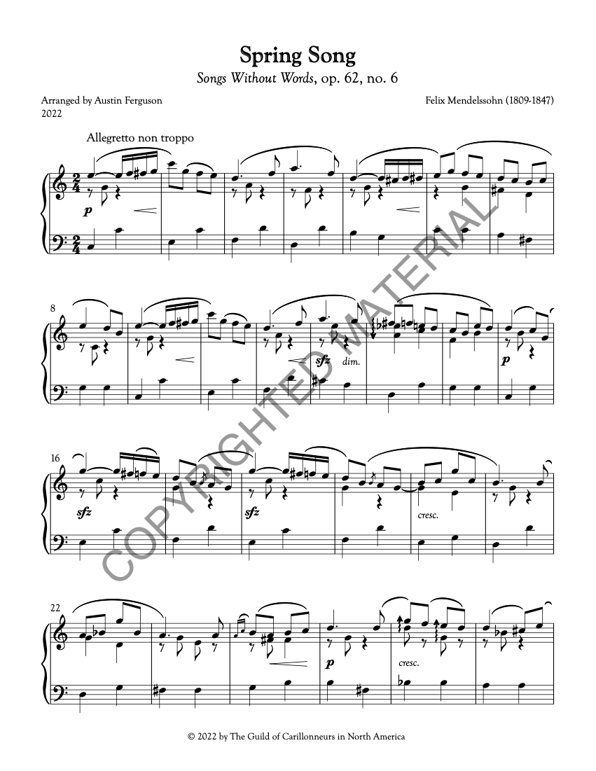 Spring Song
