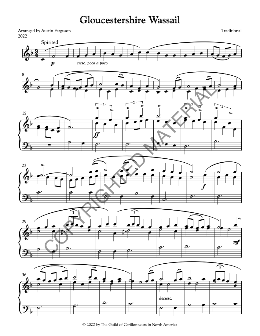 [PDF] Gloucestershire Wassail