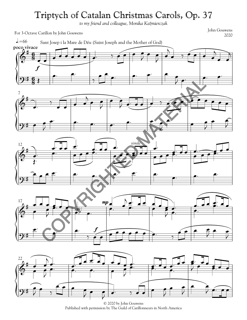 [PDF] Triptych of Catalan Christmas Carols