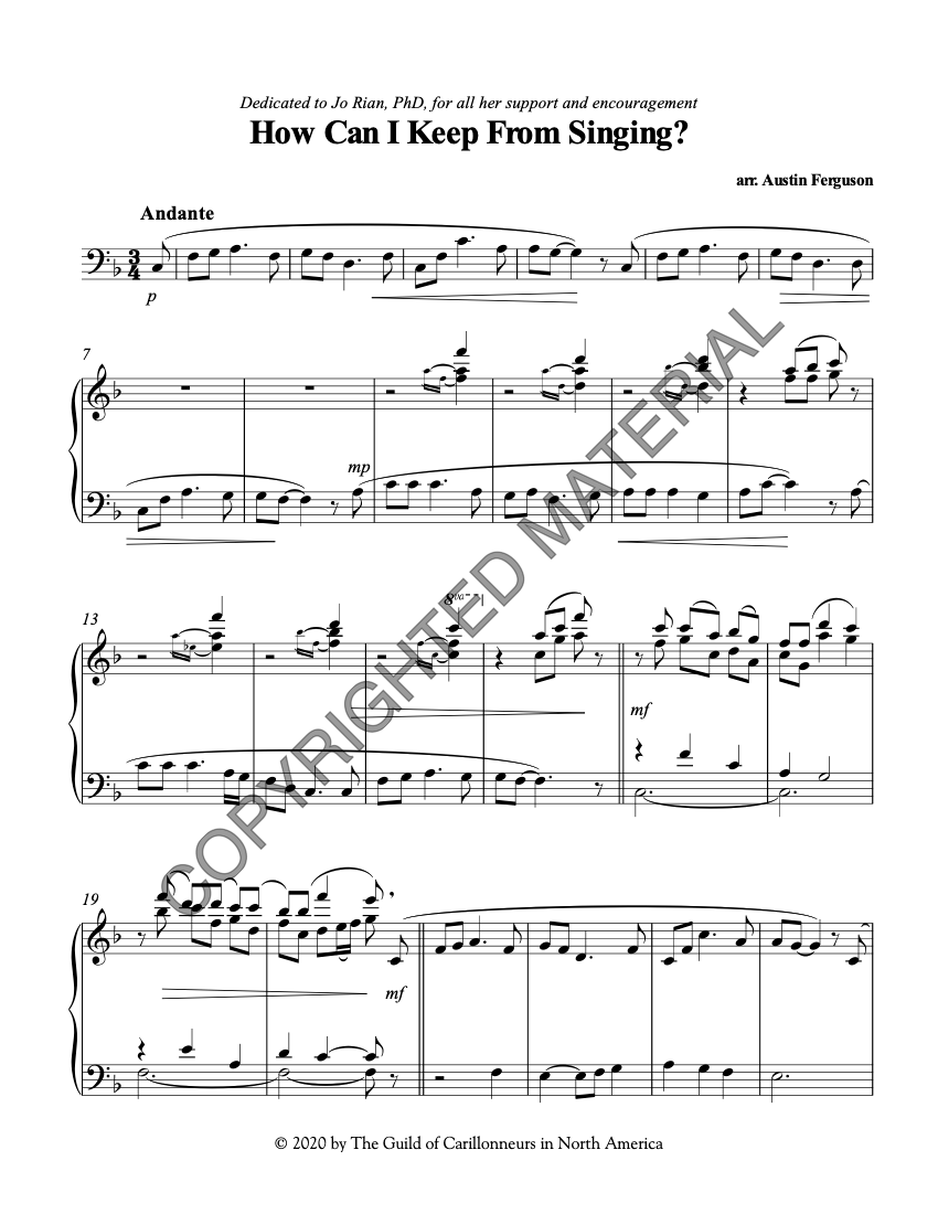 [PDF] How Can I Keep From Singing?