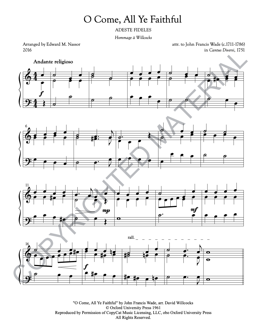 Three Christmas Carols
