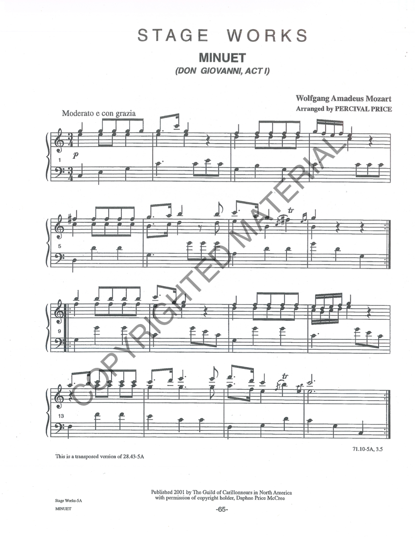 [PDF] Minuet (Don Giovanni)