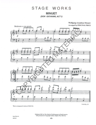 [PDF] Minuet (Don Giovanni)