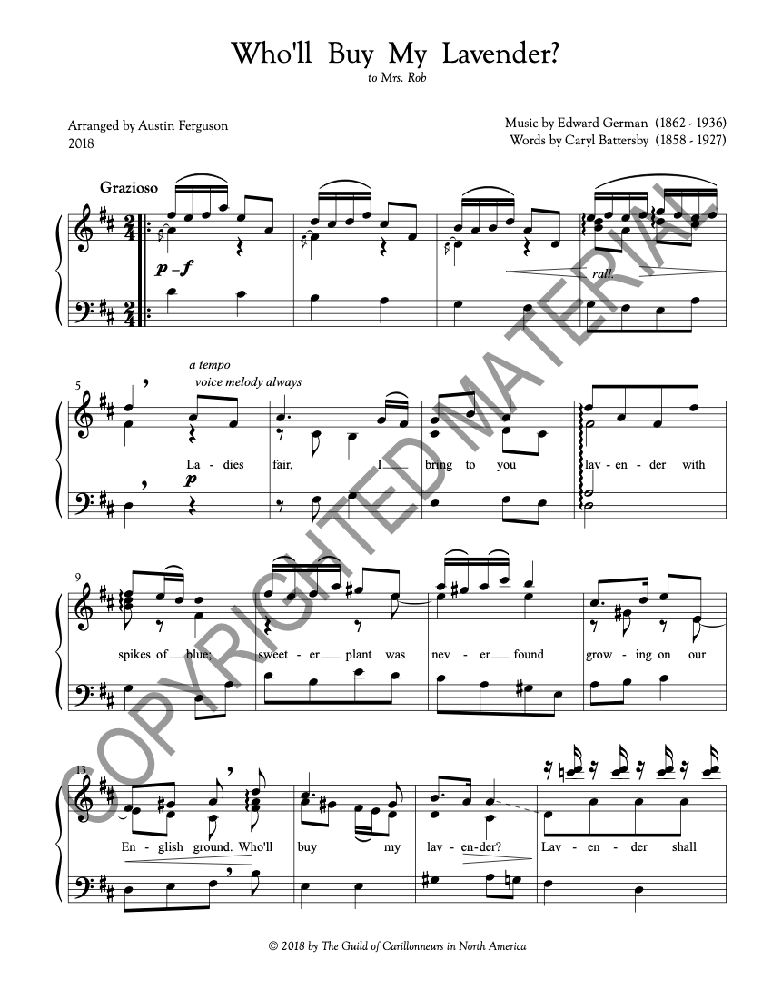 [PDF] Who&#39;ll Buy My Lavender?