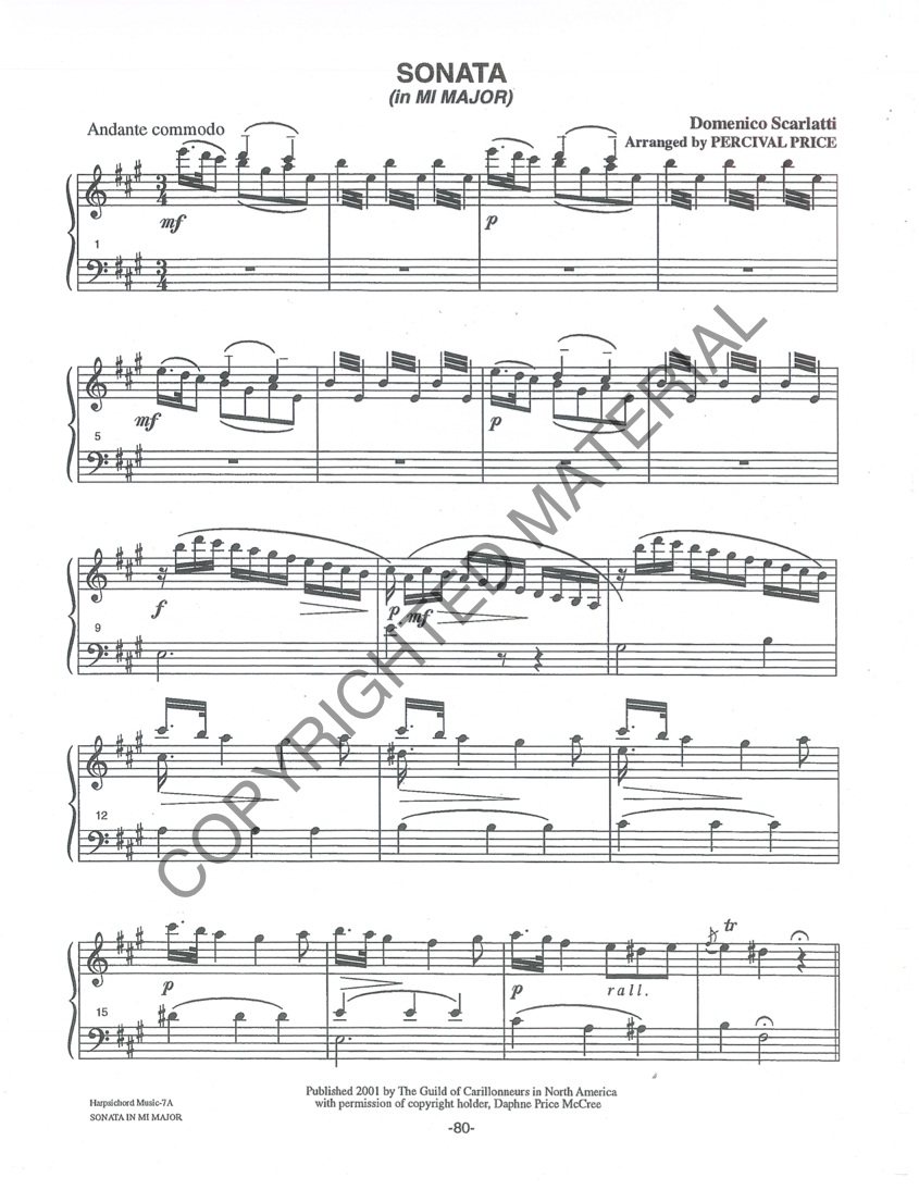 [PDF] Sonata in E Major