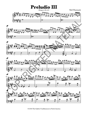 [PDF] Preludio 3 (Thornock)