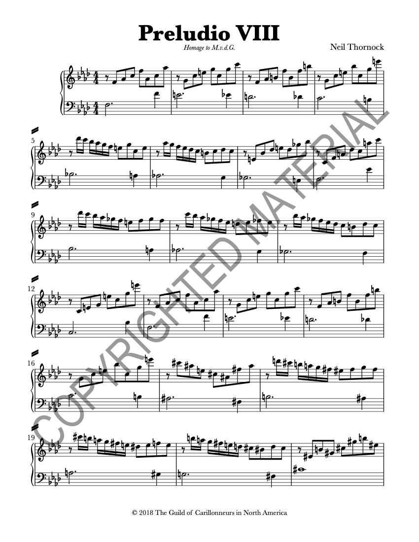 Preludio 8 (Thornock)