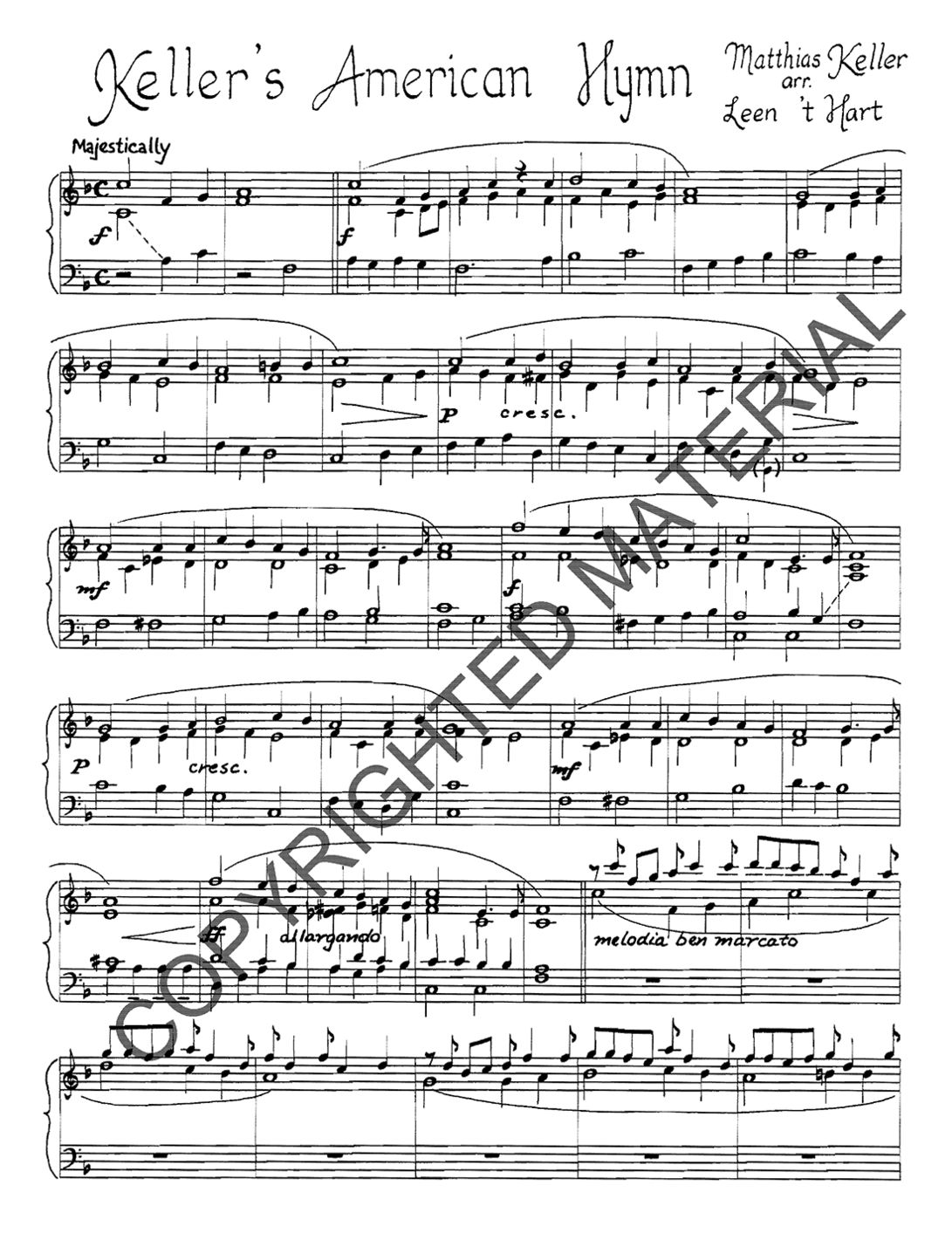 [PDF] Keller&#39;s American Hymn