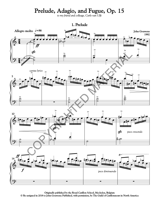 Prelude, Adagio, and Fugue