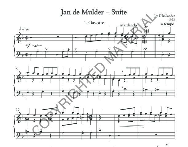 Jan de Mulder Suite