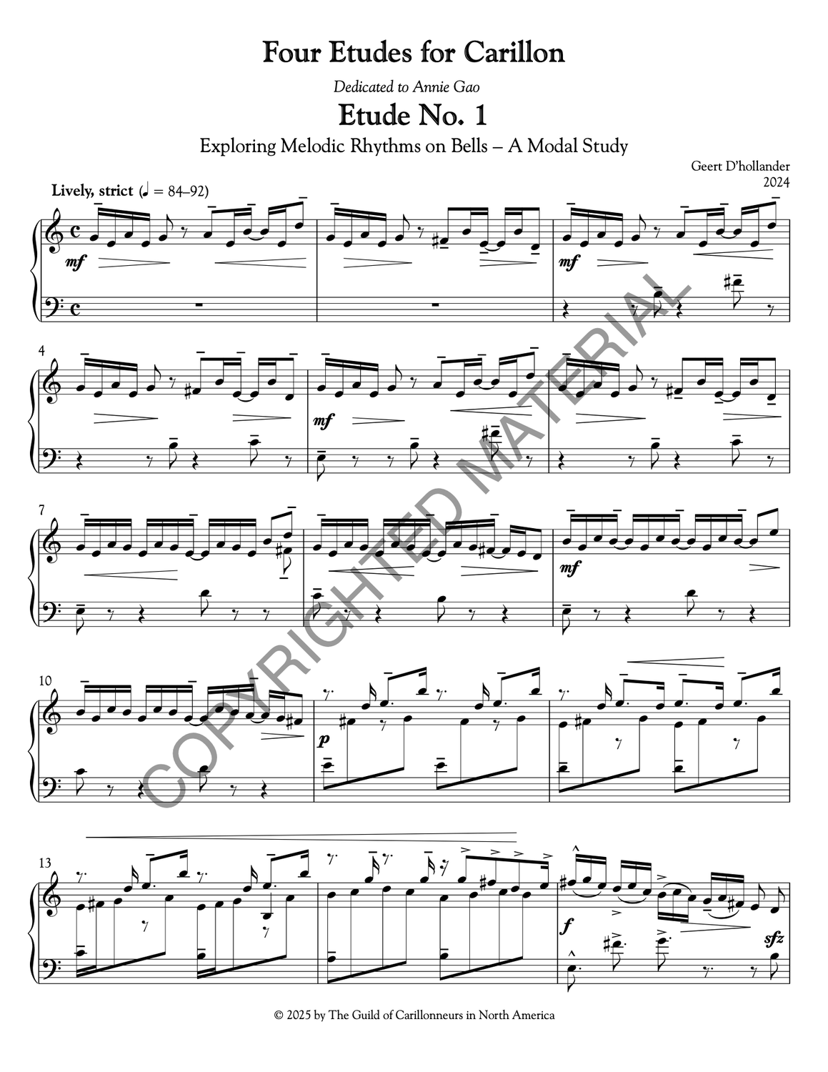 [PDF] Four Etudes for Carillon