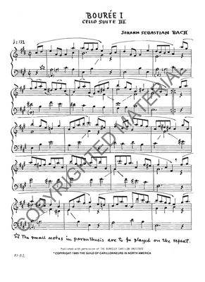Bouree I and II (Cello Suite III)