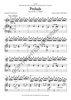 Prelude, Op. 12, No. 7