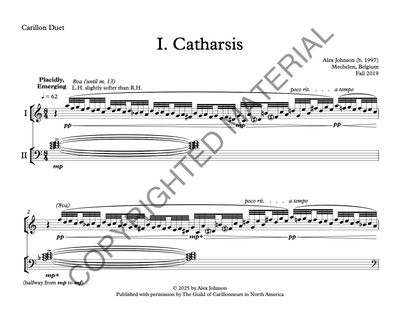 First-page preview of "Catharsis"