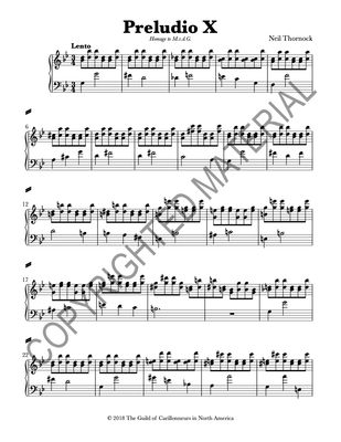 [PDF] Preludio 10 (Thornock)