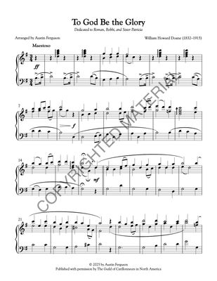 [PDF] To God Be the Glory