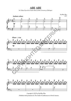 First page preview of the score