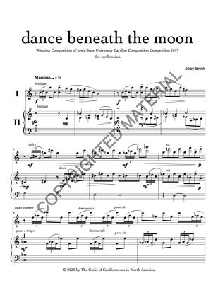 dance beneath the moon