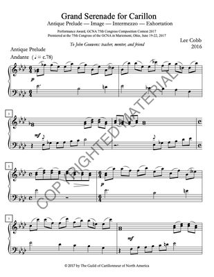 [PDF] Grand Serenade for Carillon