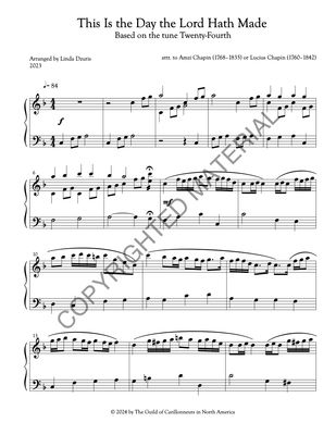 This Is the Day the Lord Hath Made