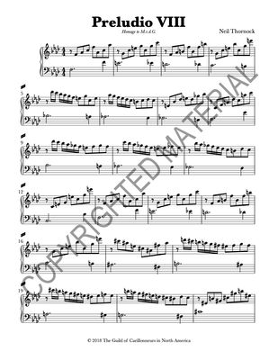 [PDF] Preludio 8 (Thornock)