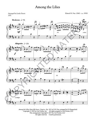 Image of the first page of the score for preview only