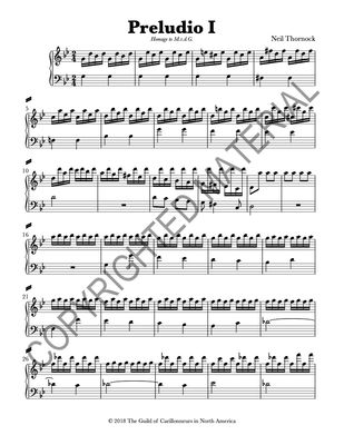 [PDF] Eleven Preludios (Thornock)