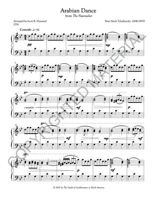 [PDF] Arabian Dance (The Nutcracker)