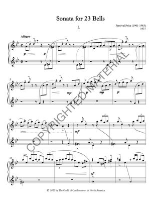 Sonata for 23 Bells