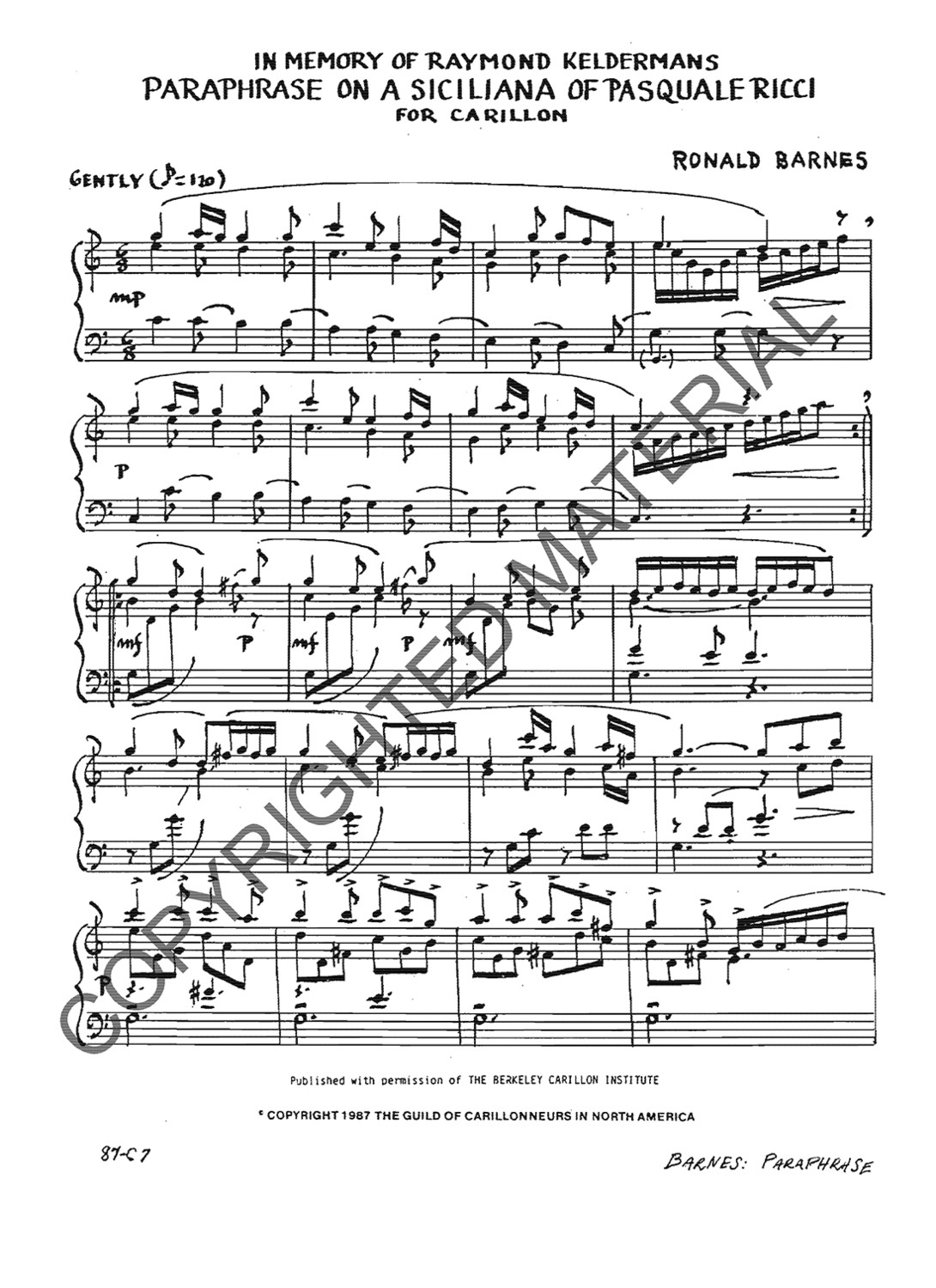 [PDF] Paraphrase on a Siciliana of Pasquale Ricci