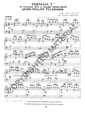 XII Fantasie per il violin senza basso