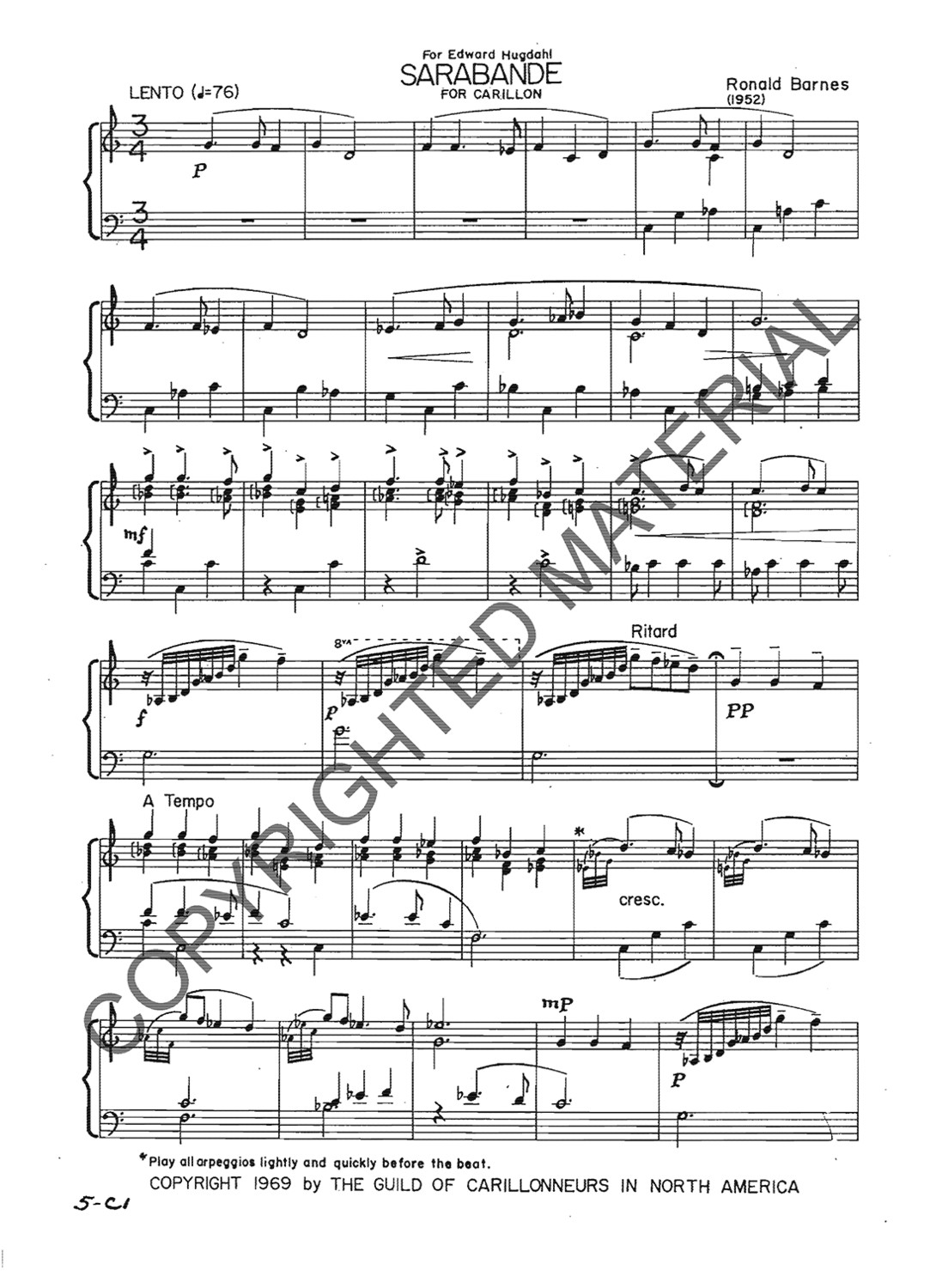 Sarabande (Barnes)