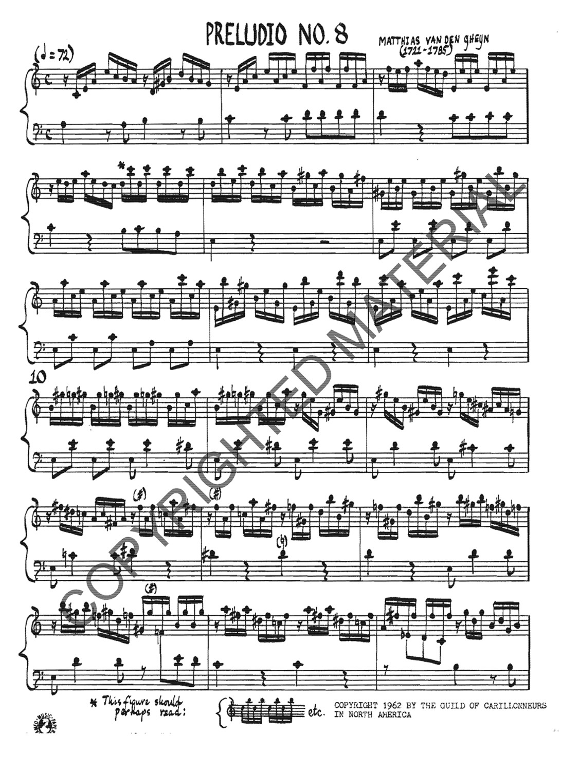 [PDF] Preludio 8 (Vanden Gheyn)