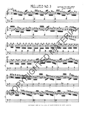 Preludio 3 (Vanden Gheyn)