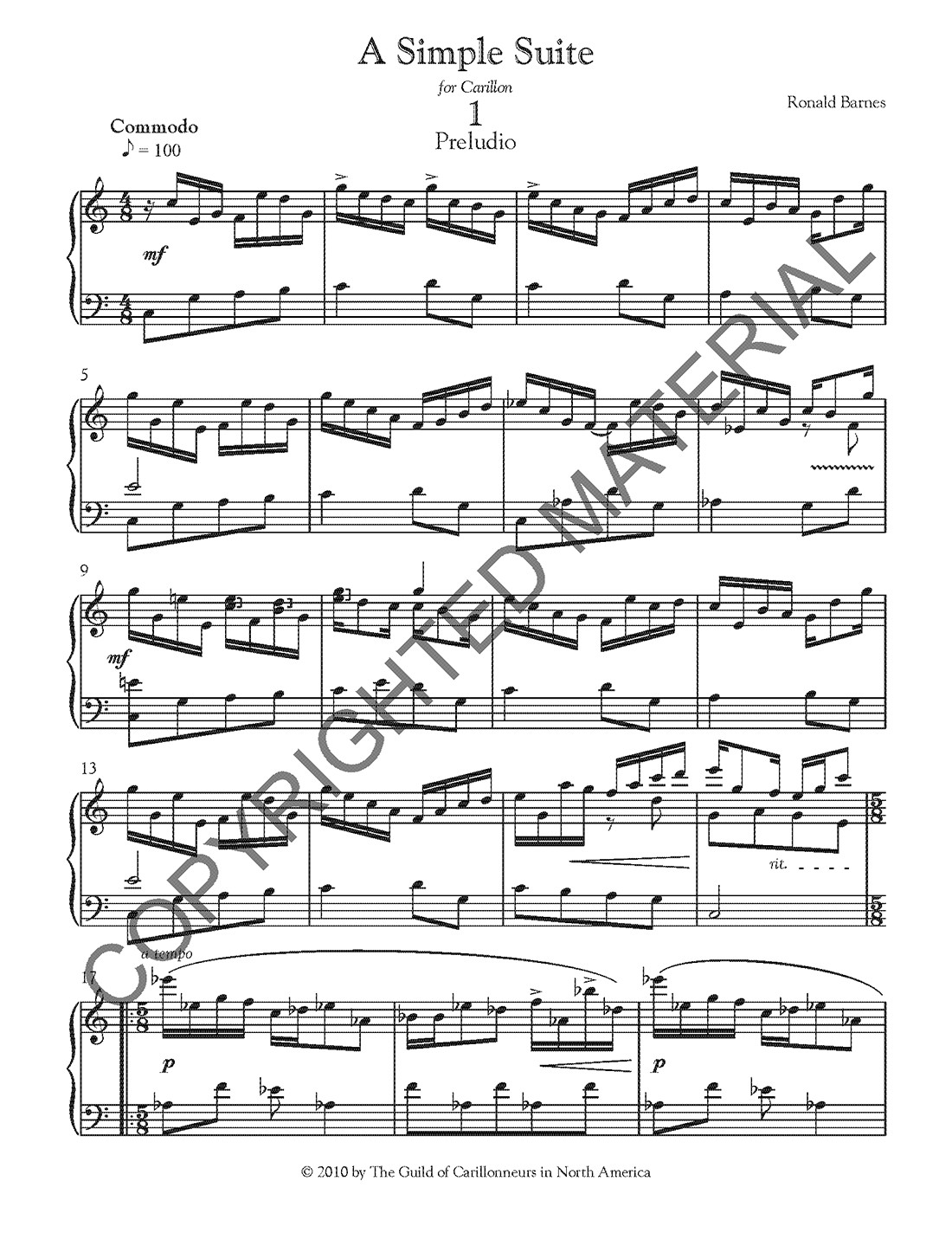A Simple Suite