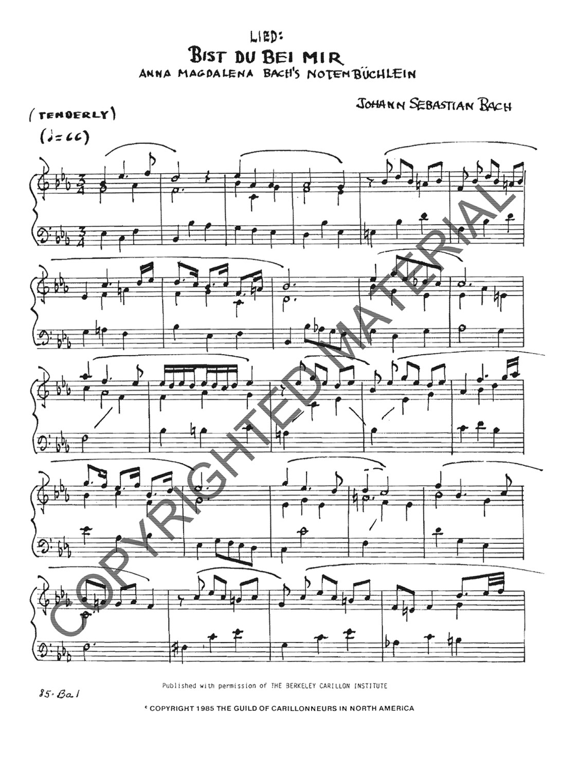 [PDF] Bist du bei mir
