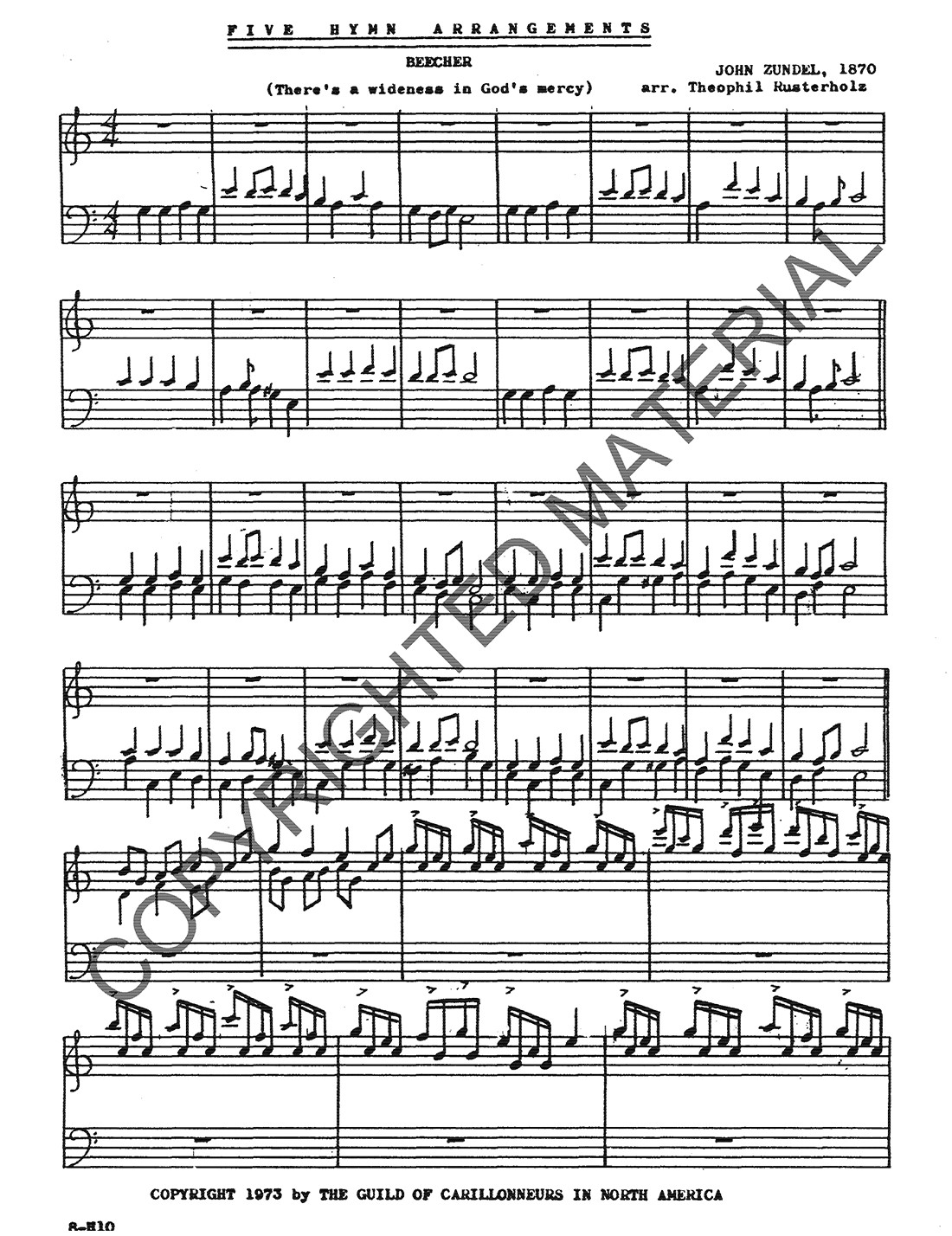 [PDF] Five Hymn Arrangements