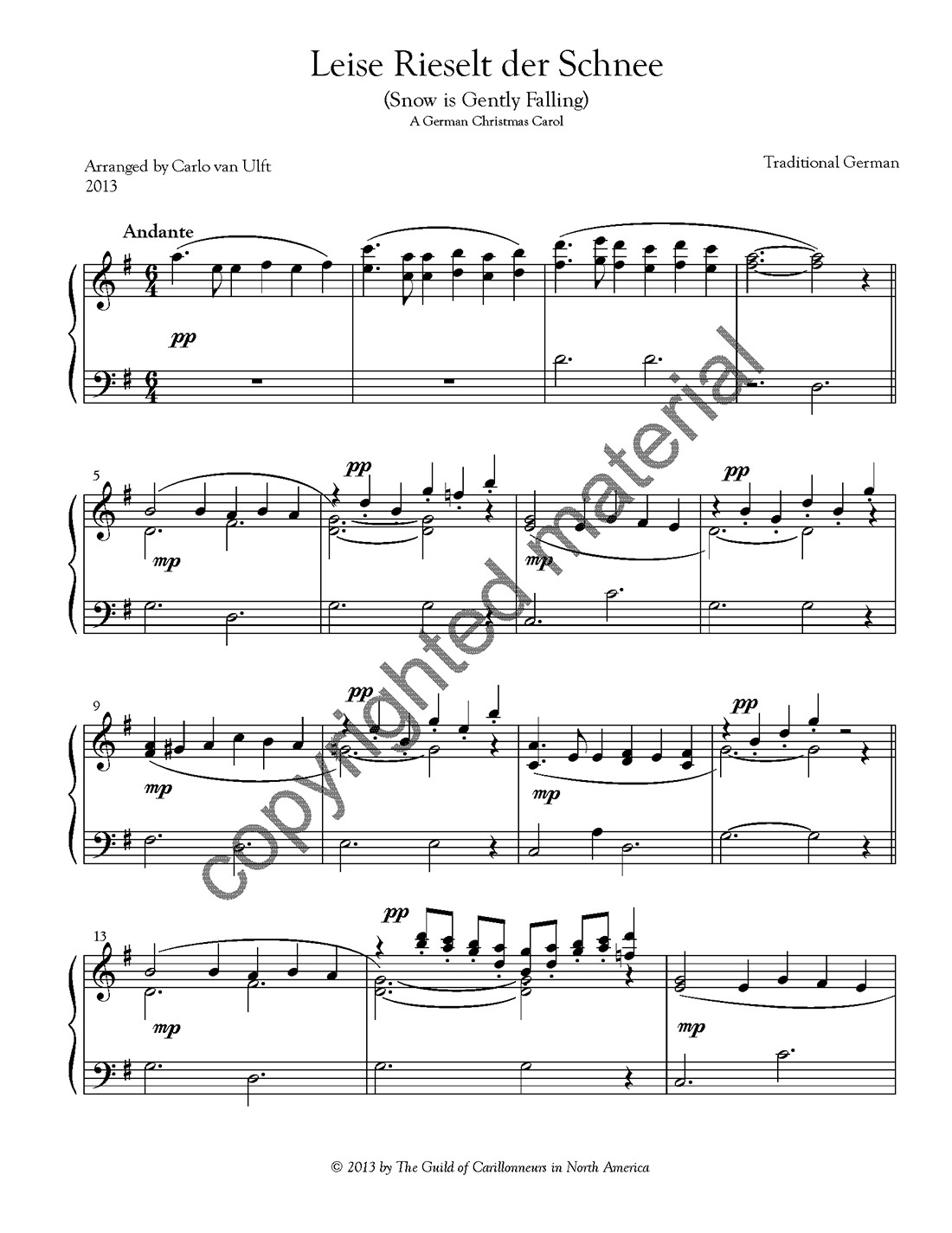 [PDF] Leise Rieselt der Schnee