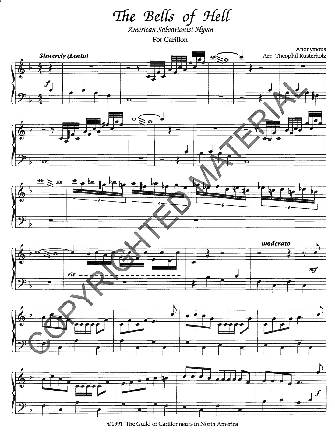 [PDF] The Bells of Hell  (Salvationist Hymn)