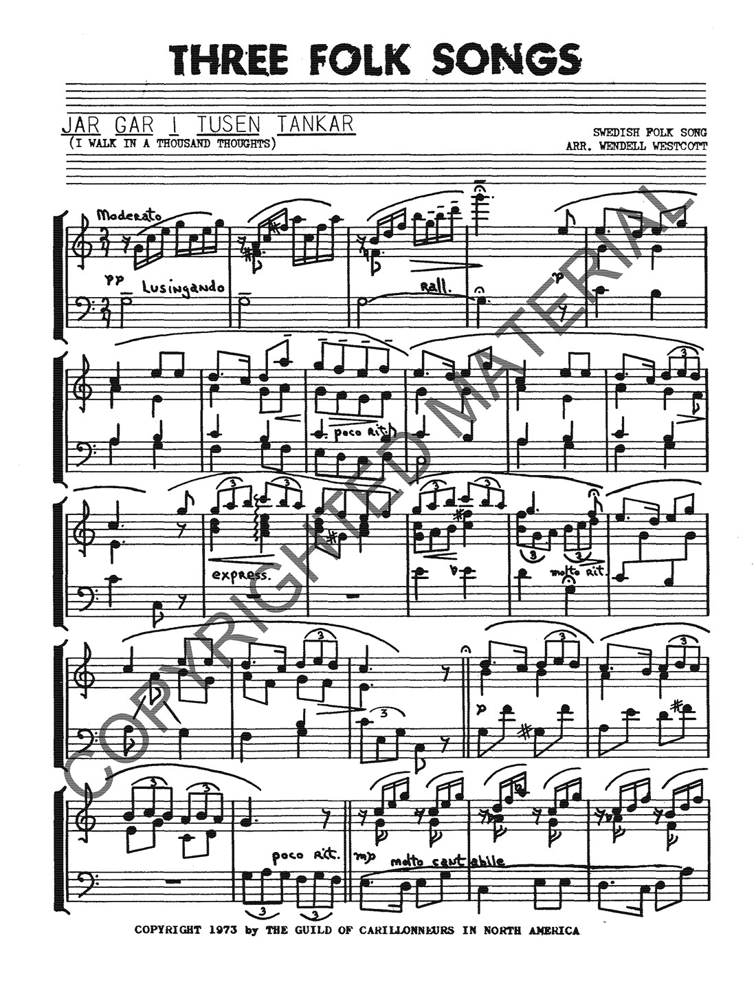 [PDF] Three Folk Songs
