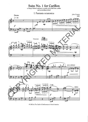 Suite No. 1 for Carillon