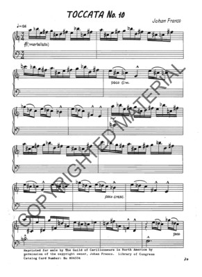 Toccata No. 10