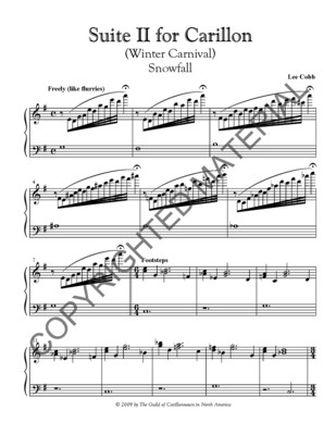 Suite II for Carillon (Winter Carnival)