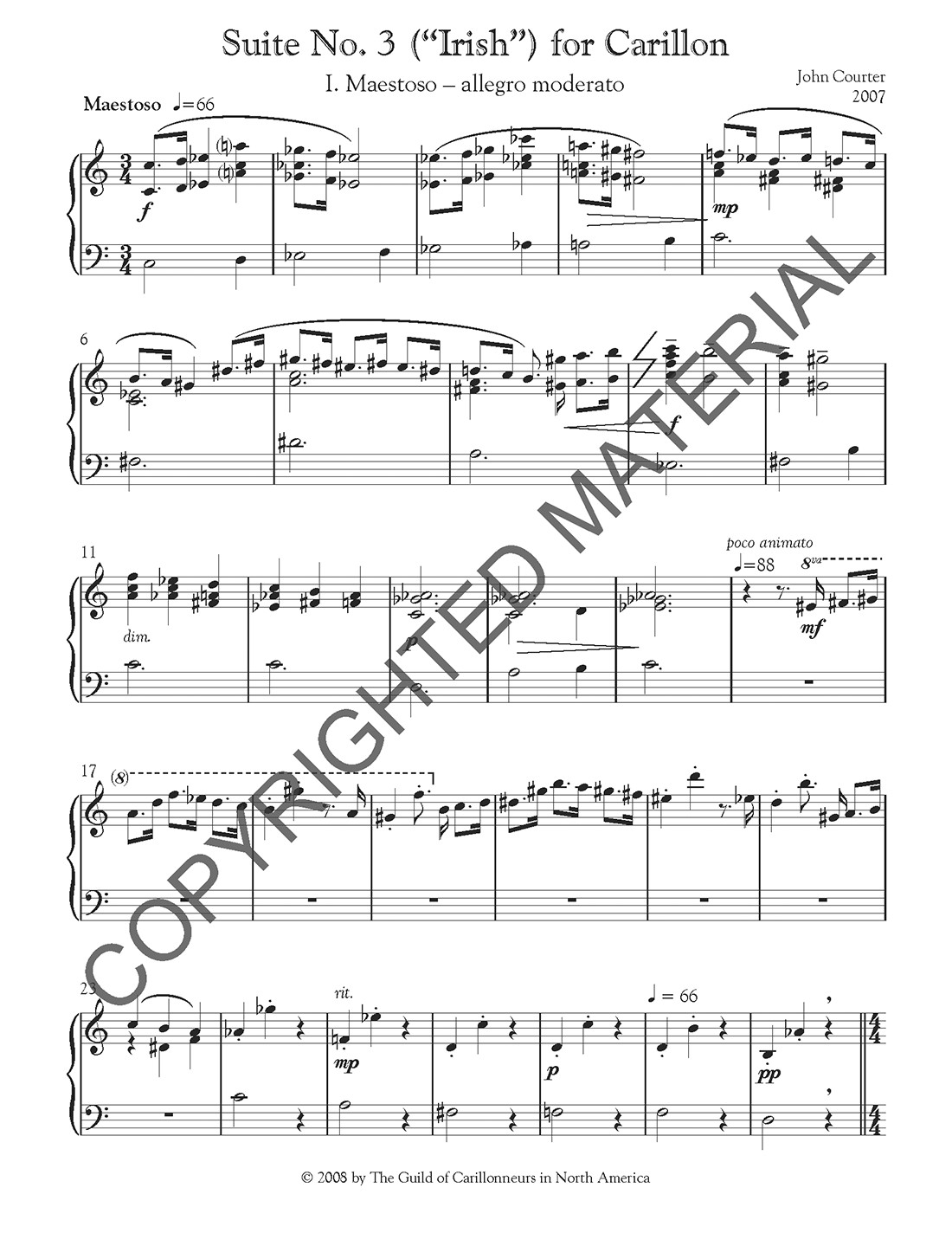 [PDF] Suite No. 3 (&quot;Irish&quot;) for Carillon