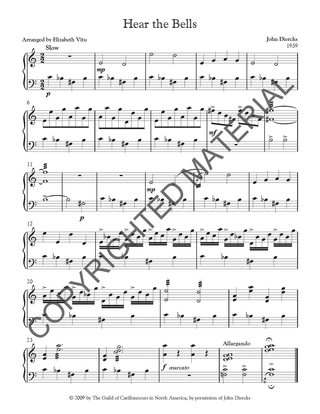 [PDF] Hear the Bells; Fugue in C; Fantasia